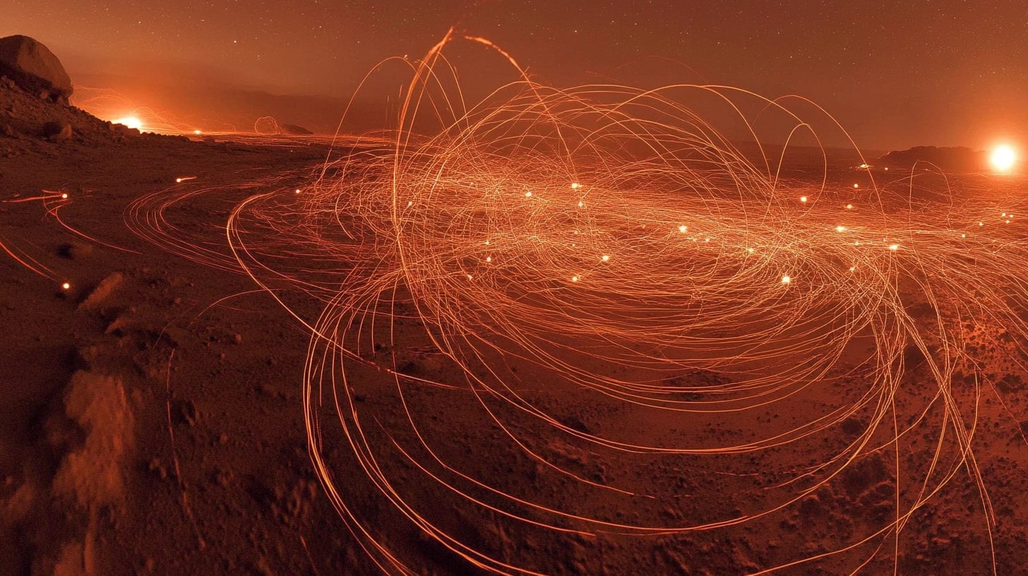 Abstract representation of SPARK tokens circulating in an economy